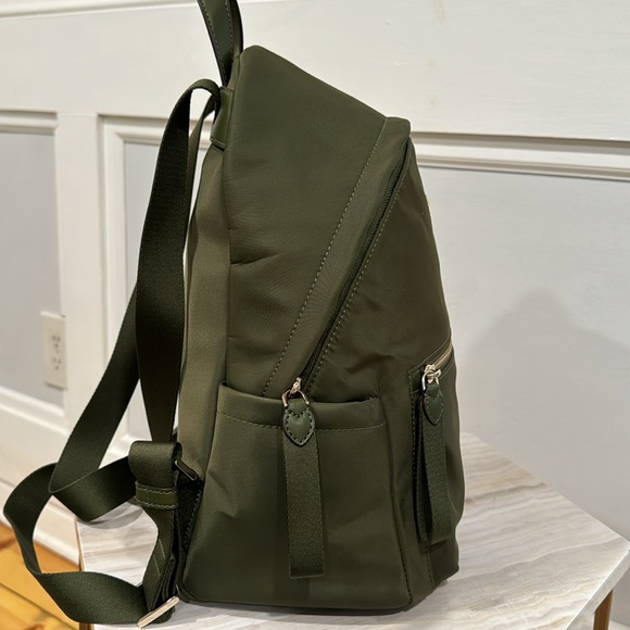 Kate Spade Backpack Chelsea Olive Green Backpack EUC - Picture 4 of 17